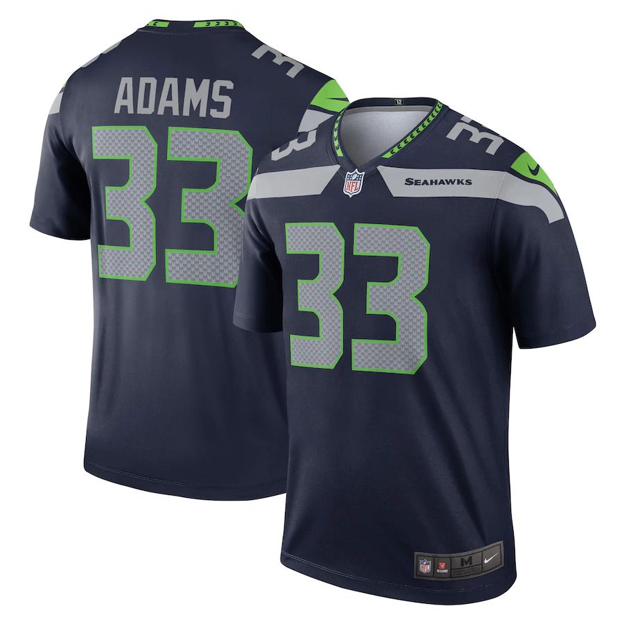 Men Seattle Seahawks #33 Jamal Adams Nike College Navy Legend NFL Jersey->seattle seahawks->NFL Jersey